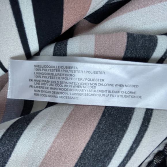 Band of Gypsies Corset Dress Small Pink Black Button Front Ruffle Coquette - Picture 8 of 8